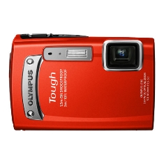 Camara Digital Olympus Tg-320 Roja Sumergible 14 Mp Zo X36 Hd Lcd 27 Litio